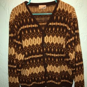 VINTAGE 1960s wool sweater